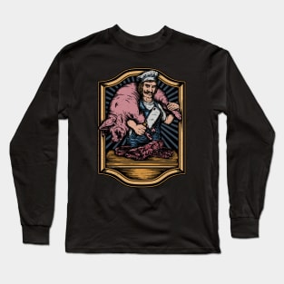 The Butcherman Long Sleeve T-Shirt